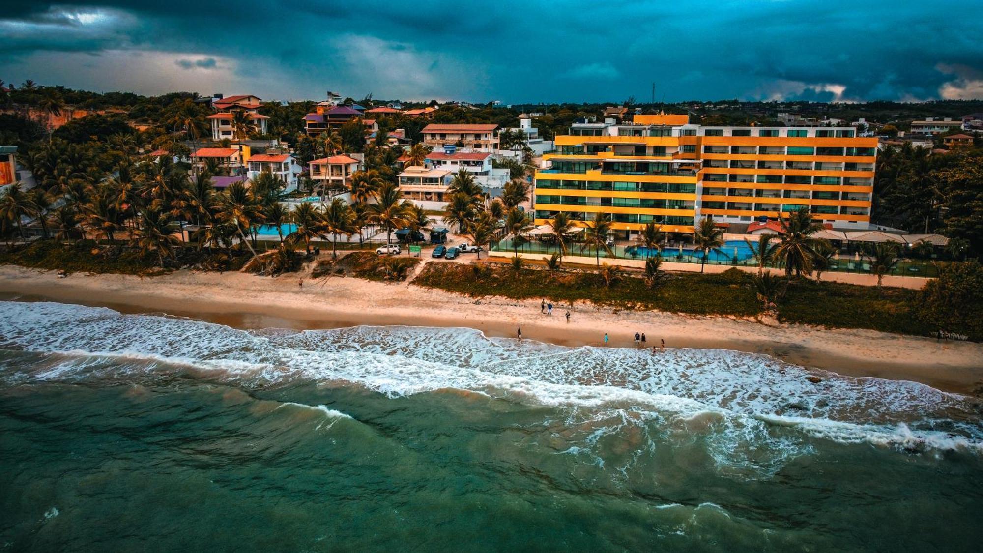 Tabatinga Residence AP Beira Mar com vista deslumbrante da praia Jacumã Exterior foto