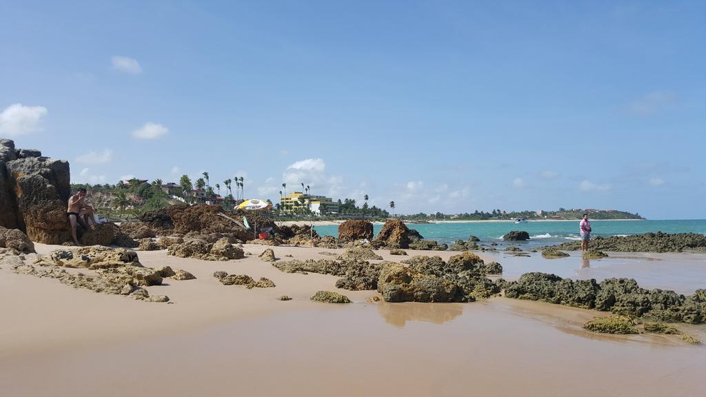 Tabatinga Residence AP Beira Mar com vista deslumbrante da praia Jacumã Exterior foto