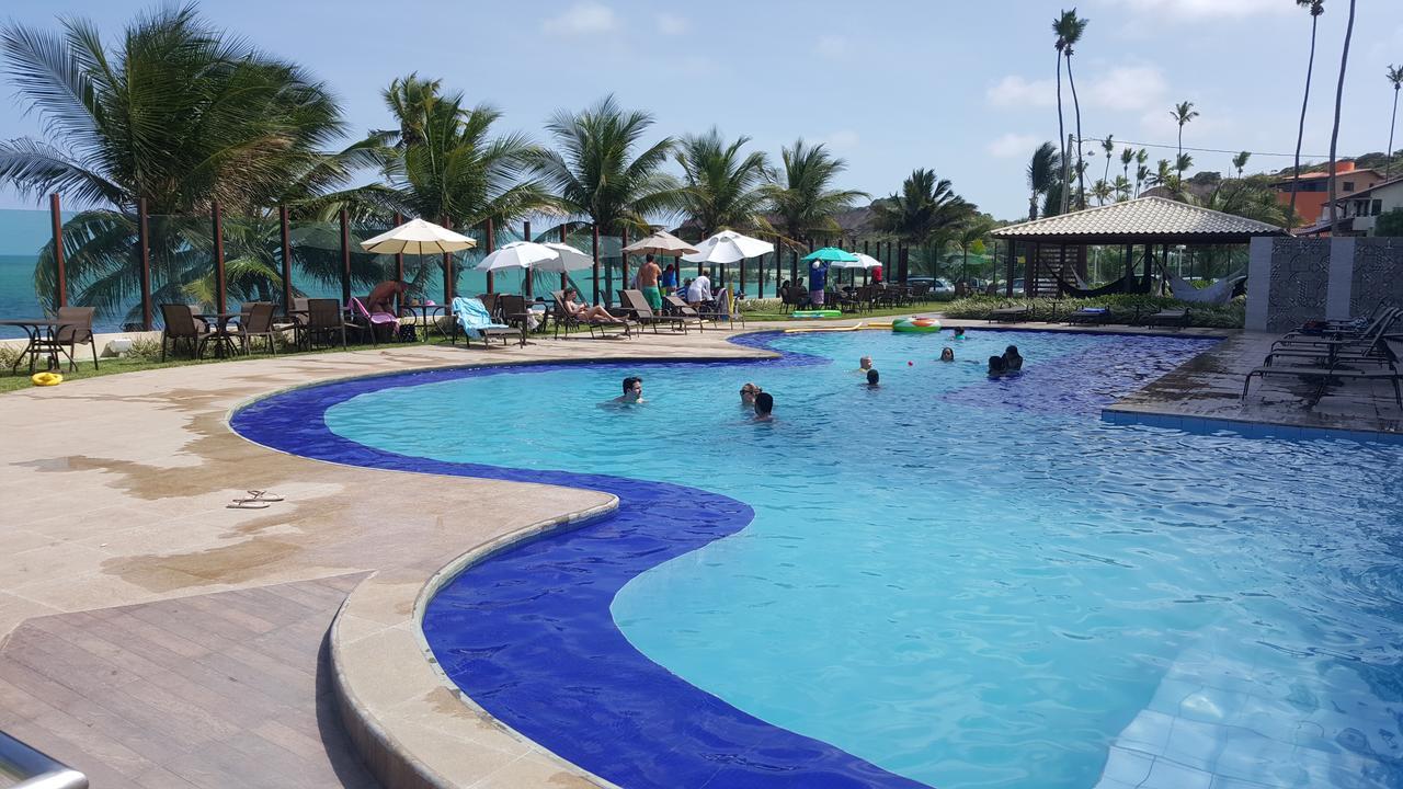 Tabatinga Residence AP Beira Mar com vista deslumbrante da praia Jacumã Exterior foto
