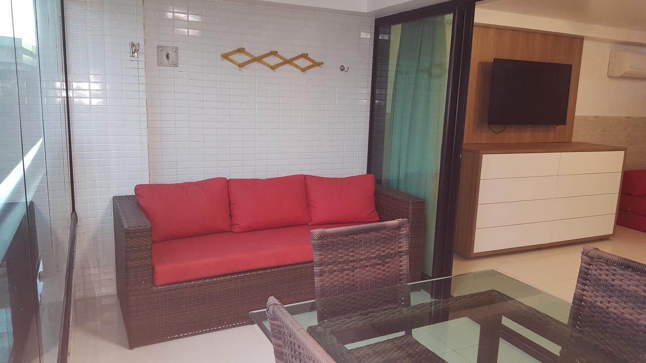 Tabatinga Residence AP Beira Mar com vista deslumbrante da praia Jacumã Exterior foto