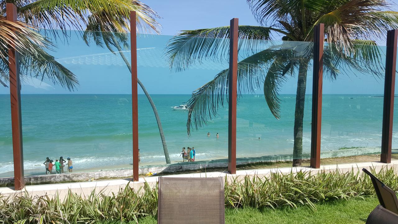 Tabatinga Residence AP Beira Mar com vista deslumbrante da praia Jacumã Exterior foto