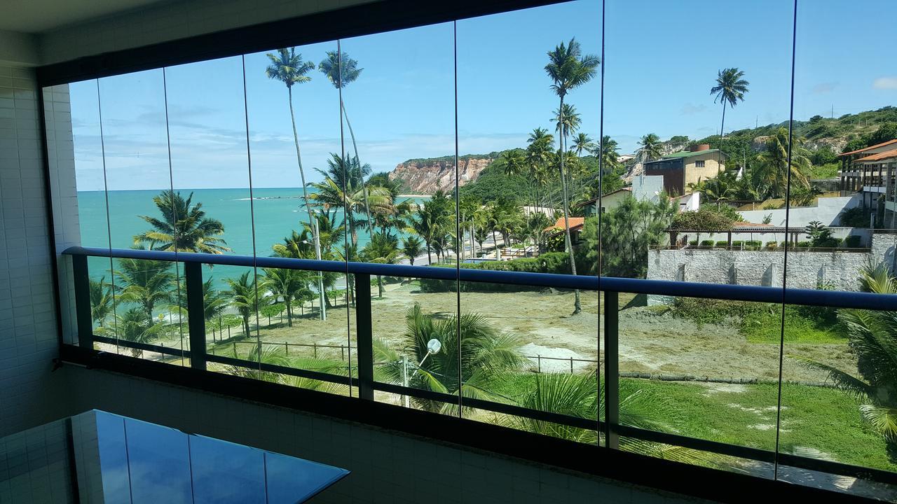 Tabatinga Residence AP Beira Mar com vista deslumbrante da praia Jacumã Exterior foto