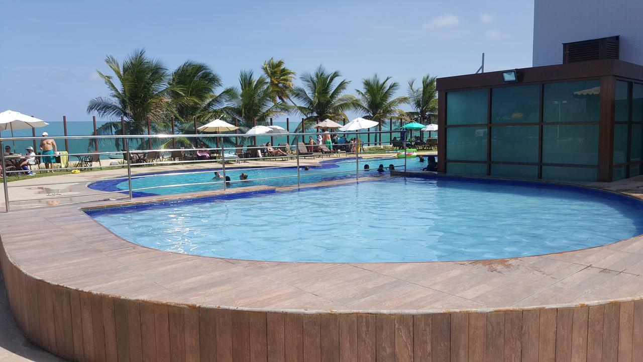 Tabatinga Residence AP Beira Mar com vista deslumbrante da praia Jacumã Exterior foto