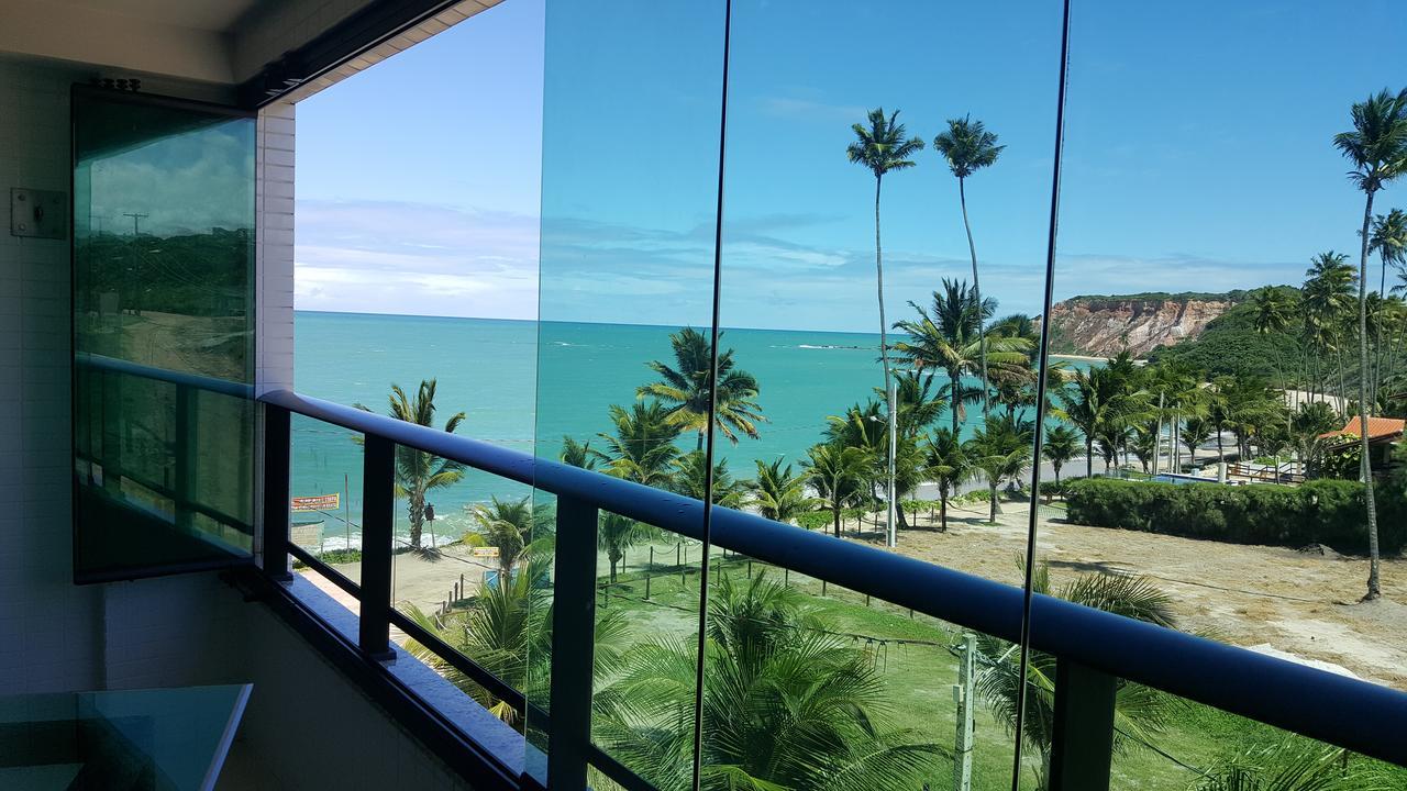 Tabatinga Residence AP Beira Mar com vista deslumbrante da praia Jacumã Exterior foto