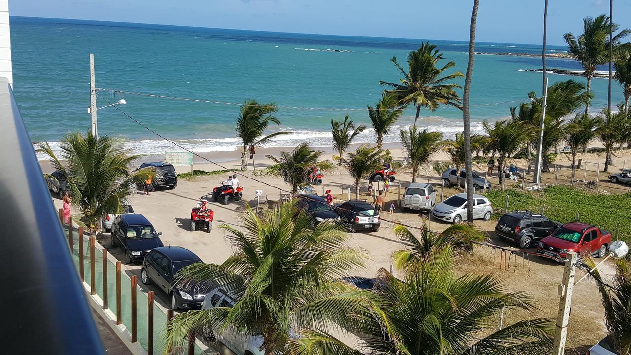 Tabatinga Residence AP Beira Mar com vista deslumbrante da praia Jacumã Exterior foto