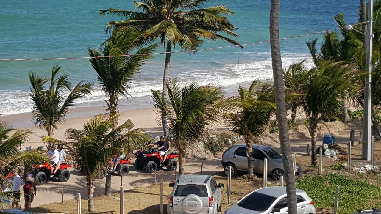 Tabatinga Residence AP Beira Mar com vista deslumbrante da praia Jacumã Exterior foto