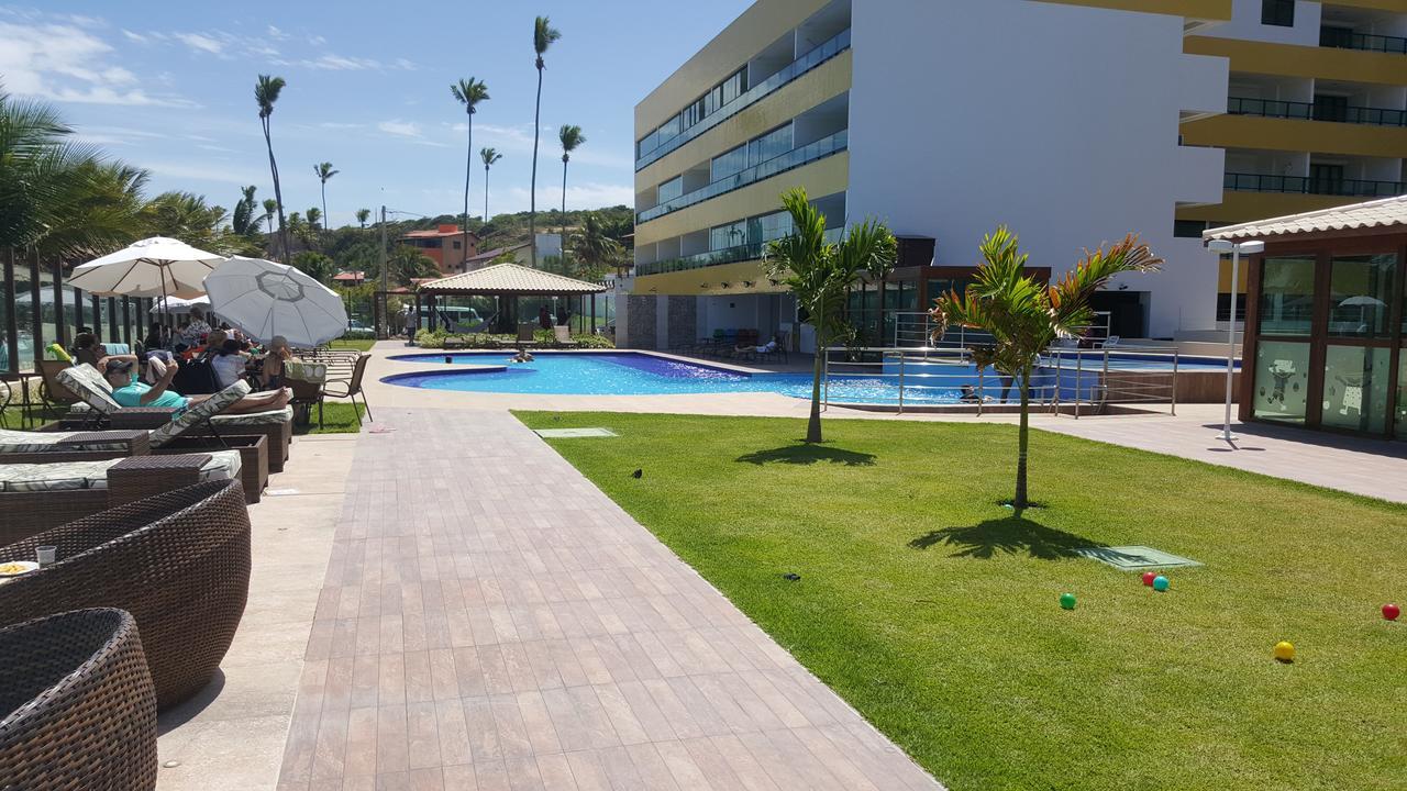 Tabatinga Residence AP Beira Mar com vista deslumbrante da praia Jacumã Exterior foto