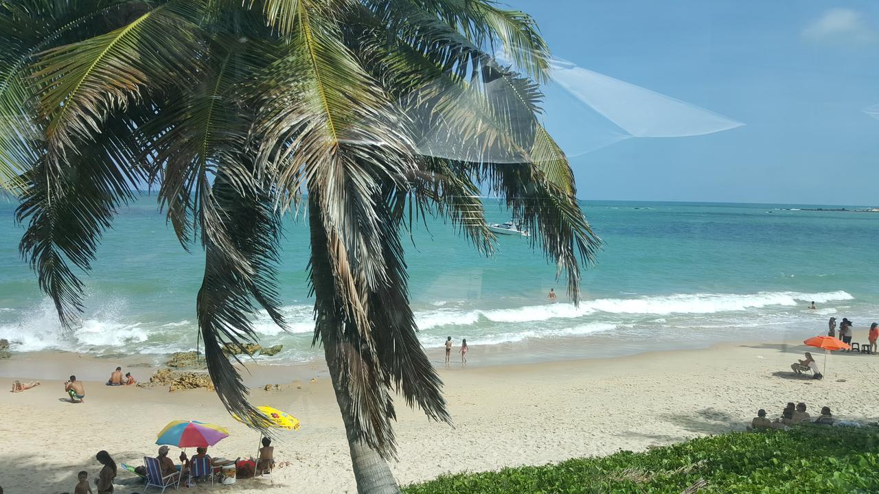 Tabatinga Residence AP Beira Mar com vista deslumbrante da praia Jacumã Exterior foto