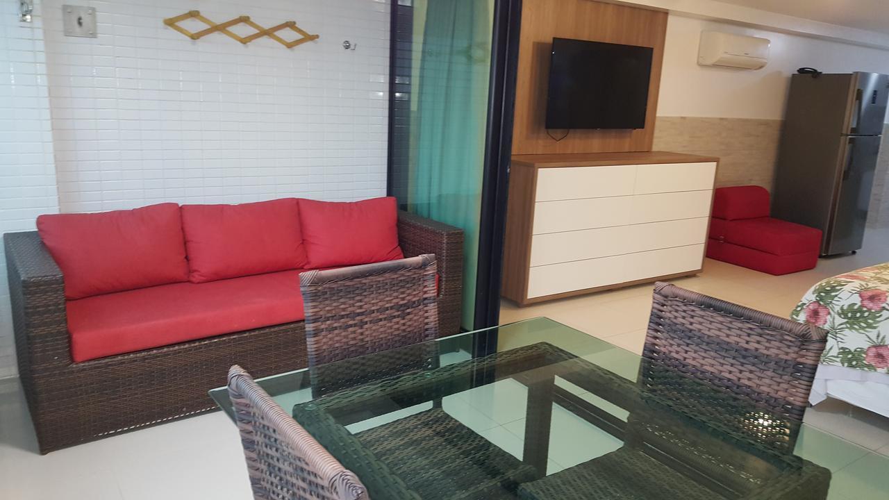 Tabatinga Residence AP Beira Mar com vista deslumbrante da praia Jacumã Exterior foto