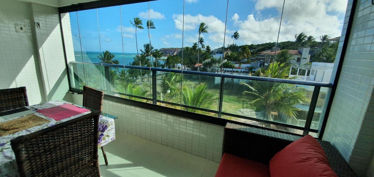 Tabatinga Residence AP Beira Mar com vista deslumbrante da praia Jacumã Exterior foto